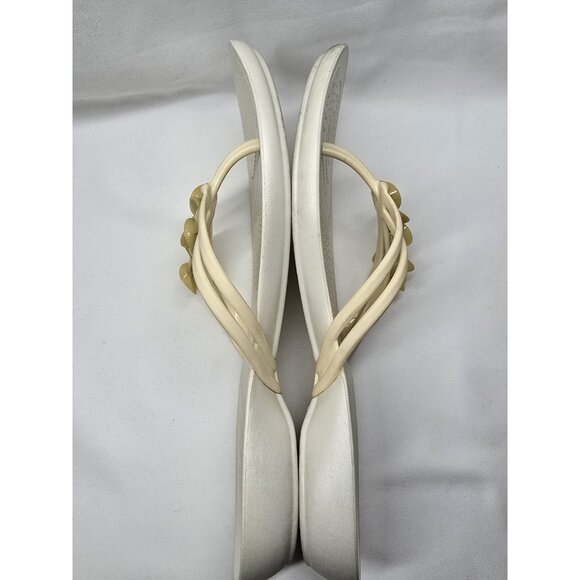 Crocs Isabella Sandals Womens 7 Flip Flops Embellished Iconic Comfort Thong - Picture 12 of 13